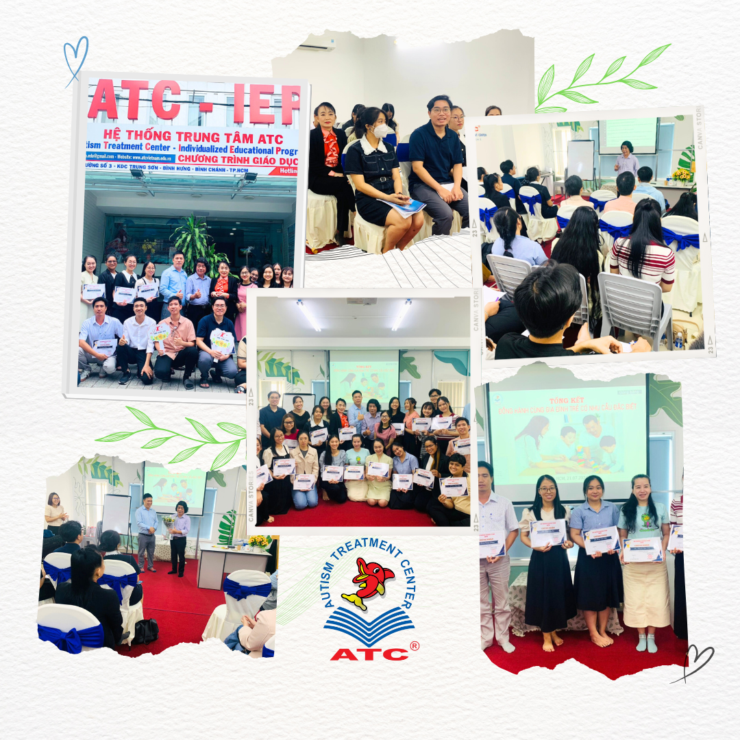 Khoá học Đồng hành cùng phụ huynh có trẻ đặc biệt ở ATC