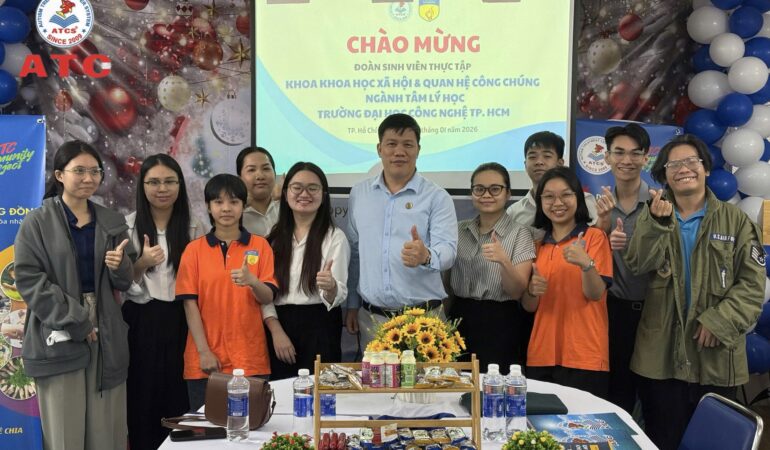 Sinh viên ngành Tâm lý học HUTECH thực tập tại Hệ thống Trung tâm ATC