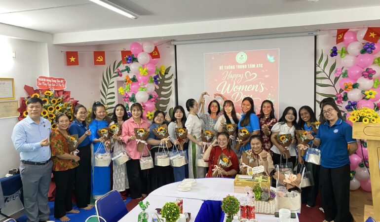 Hệ thống Trung tâm ATC tổ chức chương trình chào mừng Ngày Quốc tế Phụ nữ 8/3